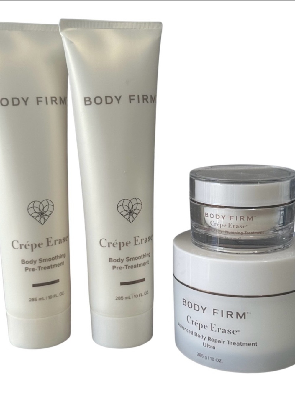 BODY FIRM Crêpe Erase Body Smoothing Moisturizer - White